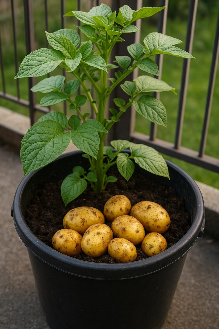 How to Grow Potatoes in Buckets