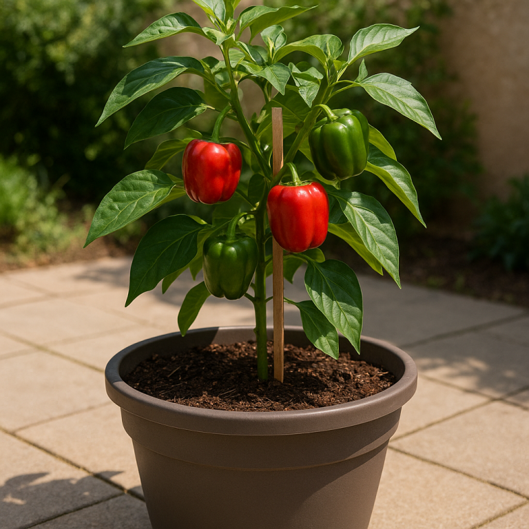How to Grow Peppers in Pots Without Blossom Drop, Stunted Plants, or Sunscald