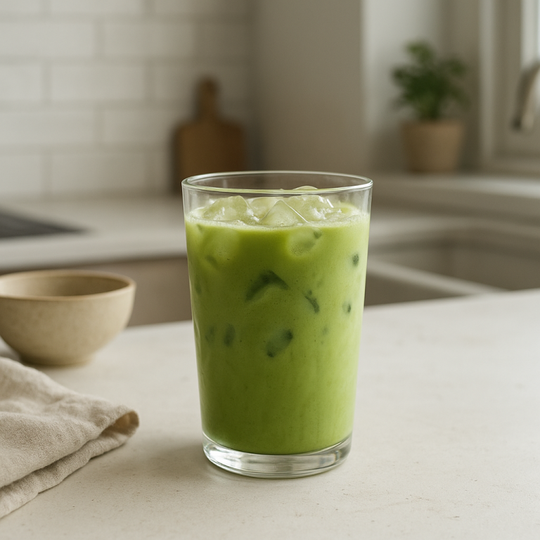 How to Make an Iced Matcha Latte at Home Without Clumps or Bitterness