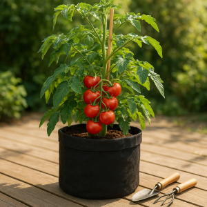How to Grow Tomatoes in Grow Bags Without Blossom-End Rot, Split Fruit, or Constant Watering Guesswork
