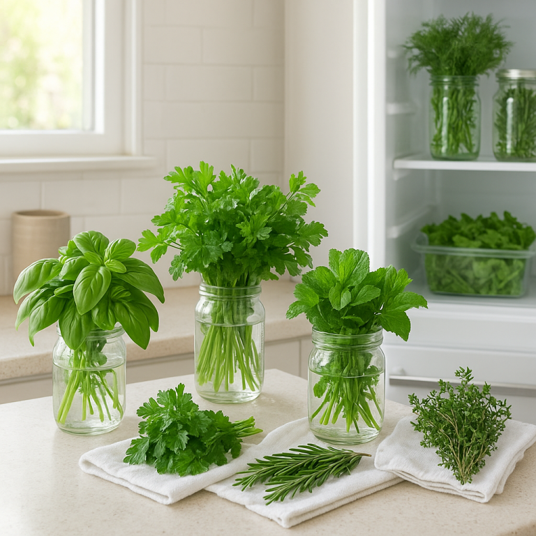How to Keep Fresh Herbs Alive Long Enough to Actually Use Them